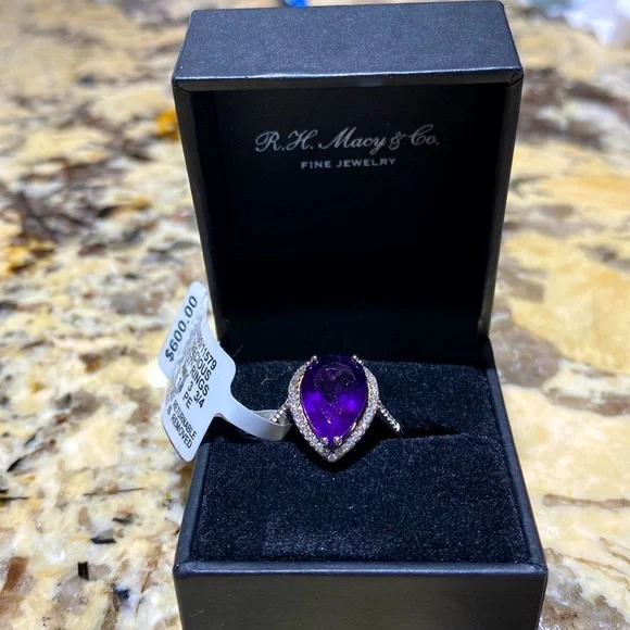 Semi precious Amethyst Prefect for you or as a gift!